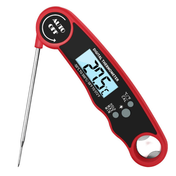 Digital Meat Thermometer with Probe - Waterproof;  Kitchen Instant Read Food Thermometer for Cooking;  Baking;  Liquids;  Candy;  Grilling BBQ & Air Fryer - Image 10