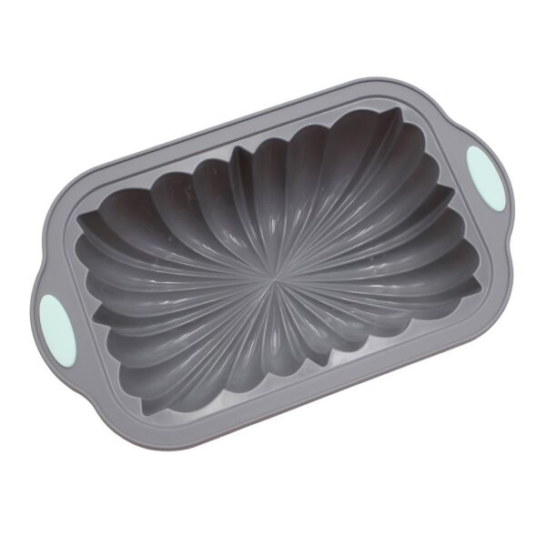 1pc Silicone Toast Cake Pan Rectangle Flower Shaped Cake Baking Pan Baking Tool Toast Pan Cake Mold - Image 5