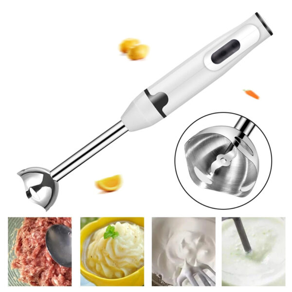 Hand Stick Handheld Immersion Blender Food Food Complementary Cooking Stick Grinder Electric Machine Vegetable Mixer - Image 6