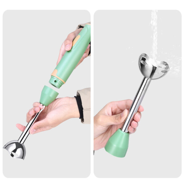 Hand Stick Handheld Immersion Blender Food Food Complementary Cooking Stick Grinder Electric Machine Vegetable Mixer - Image 8