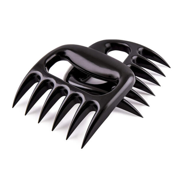 Steel/Plastic Meat Shredder Claws BBQ Claws Pulled Meat Handler Fork Paws for Shredding All Meats Accessories Kitchen Tools Paws - Image 5