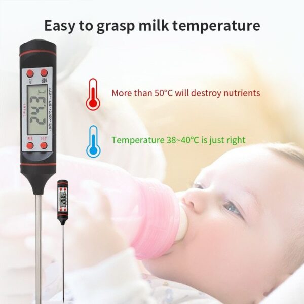 Temperature Meter Gauge Tool New Meat Thermometer Kitchen Digital Cooking Food Probe Electronic BBQ Cooking Tools - Image 3