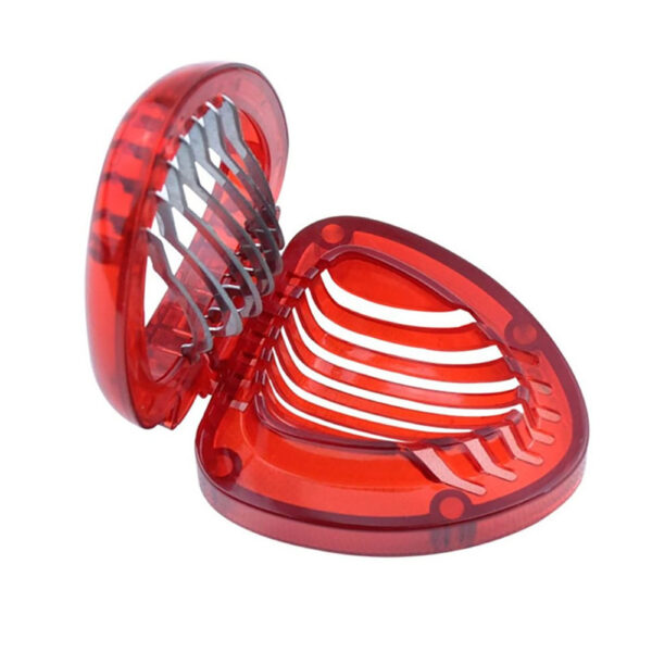 1pc Stainless Steel Strawberry Slicer; Fruit Divider - Image 4