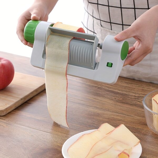 Kitchenware Home Multi-Functional Peeler Hand Rotating Fruit And Vegetable Shaper Potato Cutting - Image 4