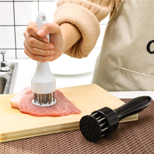 1pc Meat Hammer; Kitchen Loose Meat Needle; Steak Tenderizer; Pork Chop Hammer Tool - Image 3