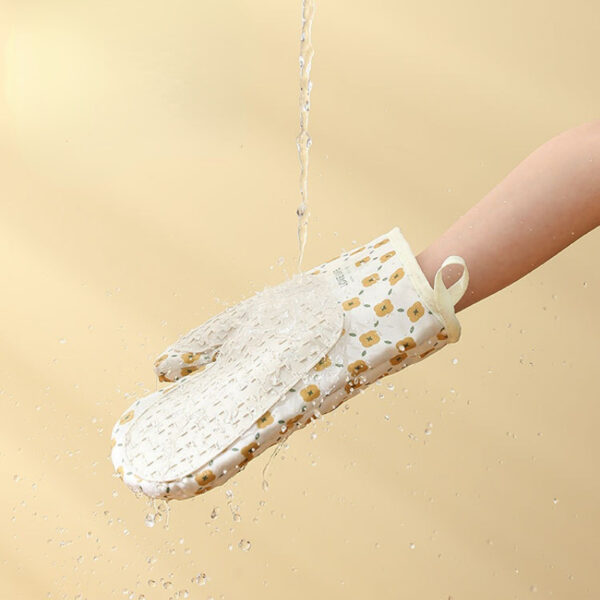 Anti-Scalding Microwave Cotton Non-Slip Insulation Gloves Oven Mitts  Kitchen Heat Resistant Thickened Cotton Heat Insulation Microwave Oven Oven Anti Scalding Household Gloves Baking Tools - Image 130