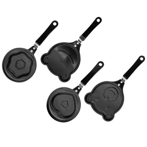 1pc Breakfast Mini Omelette Pan Creative Cute Cartoon Diy Omelette Pan Non-Stick Pan Kitchen Fried Egg Pan - Image 7