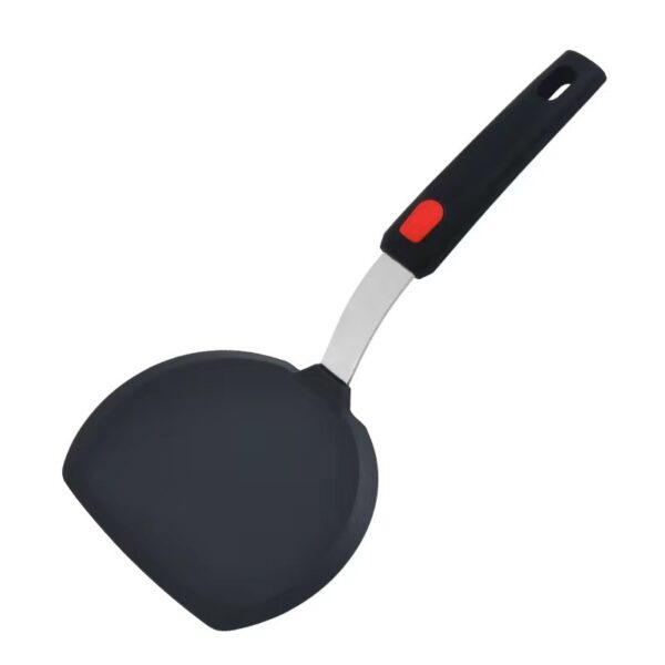 1pc Silicone Spatula Turner; Frying Shovel; Nonstick & Heat Resistant Cooking Spatulas Cookware; Large Flexible Kitchen Utensils BPA - Image 7