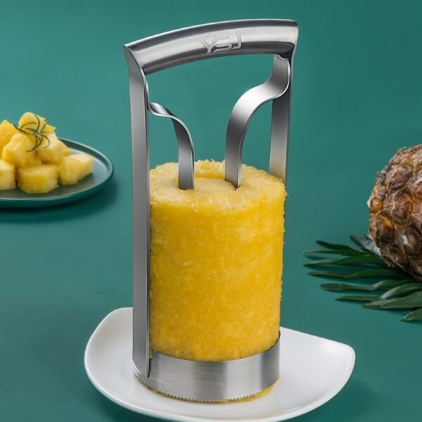 1pc Pineapple Corer Stainless Steel Pineapple Corer Peeler Pineapple Cutter Fruit Tool Easy Kitchen Tool - Image 4