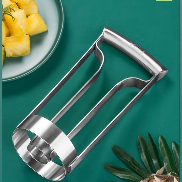 1pc Pineapple Corer Stainless Steel Pineapple Corer Peeler Pineapple Cutter Fruit Tool Easy Kitchen Tool - Image 6