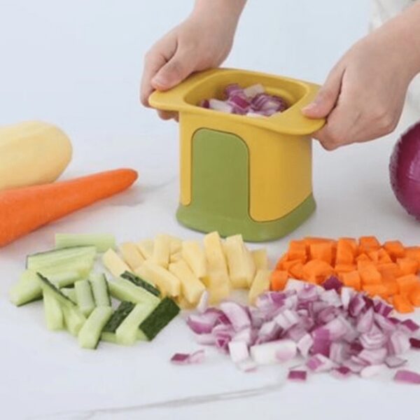 1pc Diced Onion; French Fries; Carrot And Ham; Cucumber And Potato Cutter; 5.91''?3.94''?3.35''