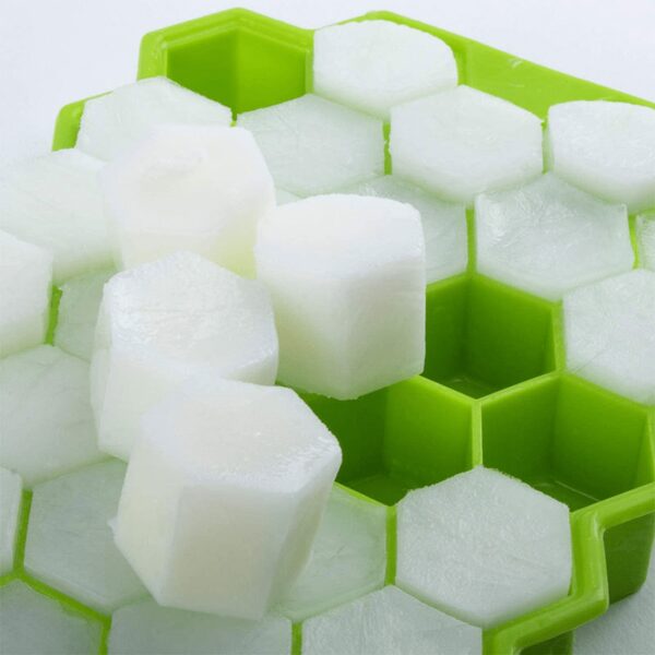 1pc Ice Tray Mold; Honeycomb Silicone Ice Tray; Hexagonal Ice Tray; 37 Grids Honeycomb Ice Tray; Ice Cube Mold; Honeycomb Ice Box; Ice Ball - Image 7