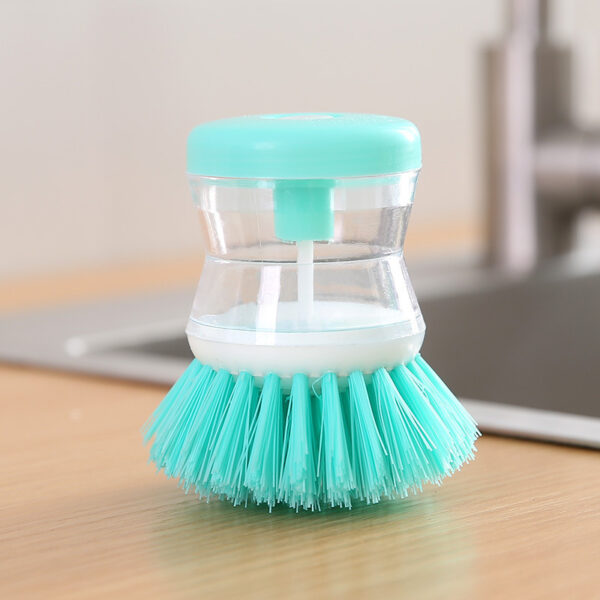 Cleaning Brush; A Multi-functional Brush That Automatically Adds Detergent; Used For Washing Dishes; Brushing Pots; And Brushing Basins - Image 2