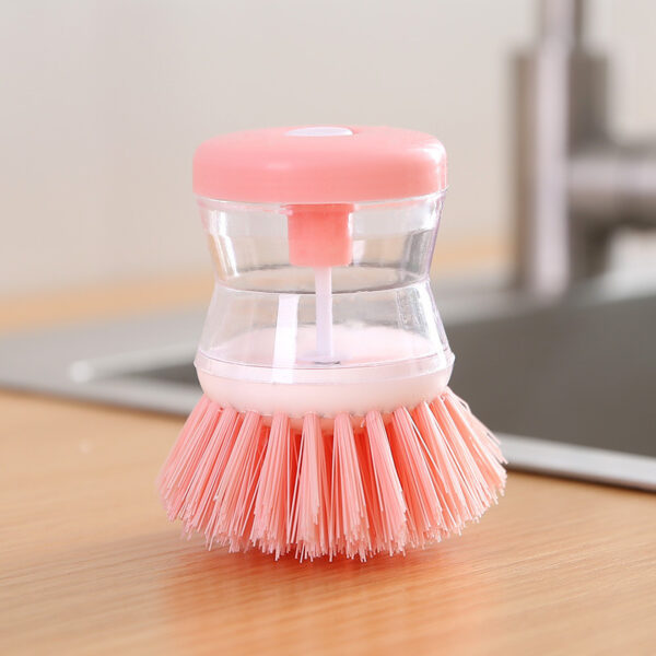 Cleaning Brush; A Multi-functional Brush That Automatically Adds Detergent; Used For Washing Dishes; Brushing Pots; And Brushing Basins - Image 3