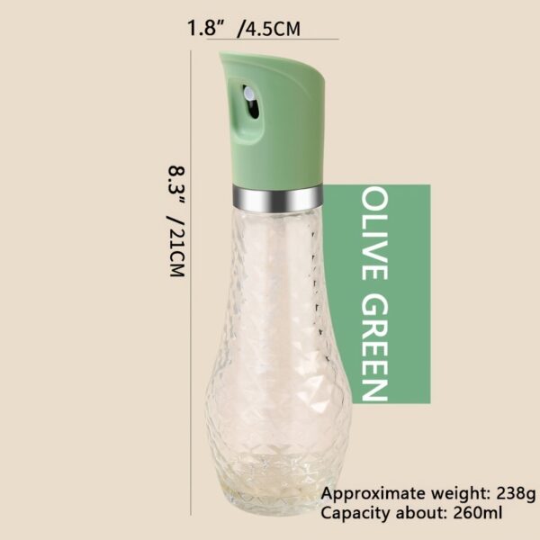 1pc Oil Spray Bottle; Kitchen Household Barbecue Olive Oil Edible Oil Push-type Oil Sprayer; Kitchen Tools; Kitchen Supplies - Image 6