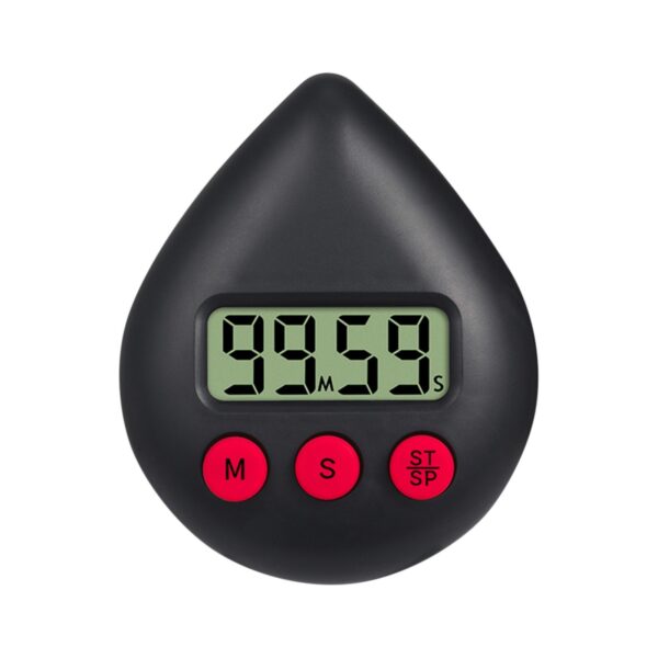 LED Counter Display Alarm Clock Manual Electronic Countdown Sports Sucker Digital Timer Kitchen Cooking Shower Study Stopwatch - Image 8