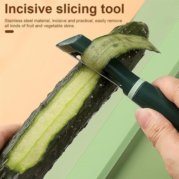 Kitchen Potato Peeler Stainless Steel Fruits Vegetables Planer Professional Fast Anti-slip Safe Grater Scraper Hand Tool Gadget - Image 4