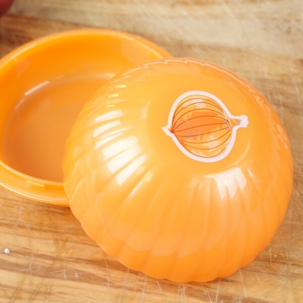 1pc Onion Plastic Storage Box; Onion Shaped Food Saver Storage Container; 450ml/15.8oz - Image 6