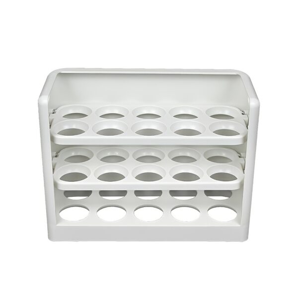 Refrigerator Egg Storage Box; Side Door Multi-layer Egg Tray For Refrigerator; Anti-fall Egg Tray; Kitchen Egg Rack - Image 5