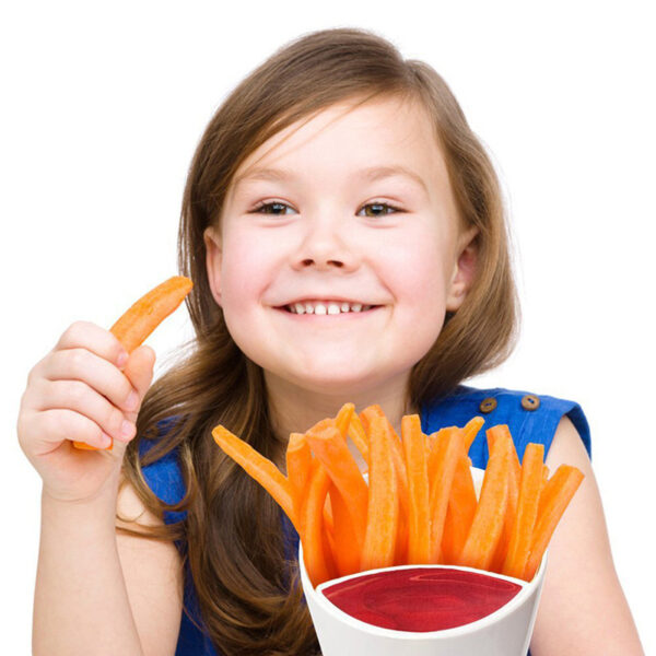 1pc Plastic French Fry / Chip Dish + Dipping Sauce; Chip Cup For Chips & Salsa; French Fries & Ketchup; Vegetables & Dip - Image 4