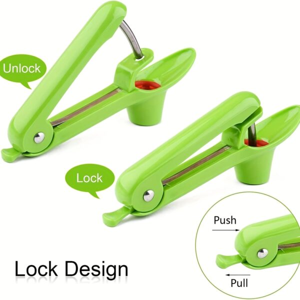 1pc Cherry Pitter Tool; Olive Pitter Tool; Cherry Pitter Remover Corer Tool Suitable For Make Fresh Cherry Dishes; Cherries Pie; Cocktail; Kitchen Accessories - Image 4