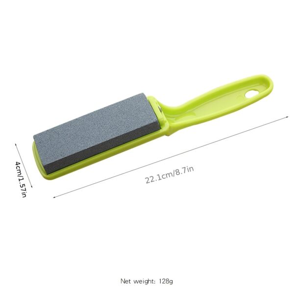 1pc Knife Sharpener With Handle; Sharpening Kitchen Tool; Household Labor-saving Sharpener - Image 5