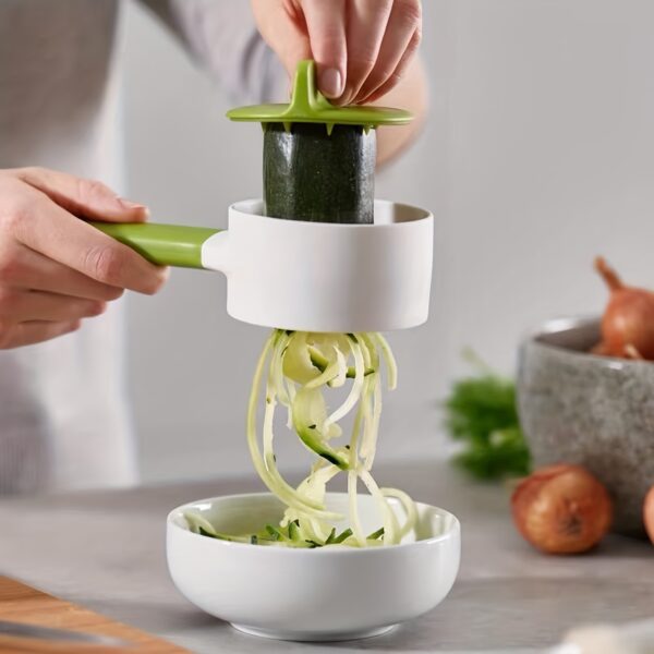 1pc Spiral Carrot Spiralizer Grater Vegetable AccessoriesVeget Tools Manual Kitchen Handheld Cutter Slicer Gadget Shredder Peeler - Image 2