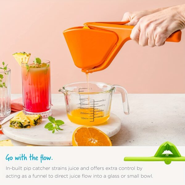 1 Set; Citrus Juicer; Multifunctional Lemon Juicer; Creative Orange Juicer; Reusable Manual Juicer; Abs Squeezer Juicer For Orange Lemon; Kitchen Gadgets - Image 5