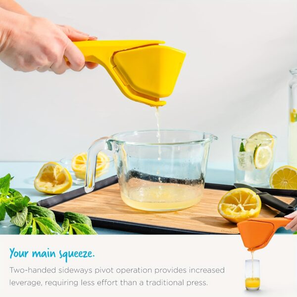 1 Set; Citrus Juicer; Multifunctional Lemon Juicer; Creative Orange Juicer; Reusable Manual Juicer; Abs Squeezer Juicer For Orange Lemon; Kitchen Gadgets - Image 8