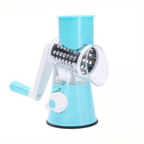 1 Set; 4in1; Vegetable Slicer; Multifunctional Fruit Slicer; Manual Food Grater; Rotary Cutter; Vegetable Grinders; Kitchen Stuff; Kitchen Gadgets - Image 2