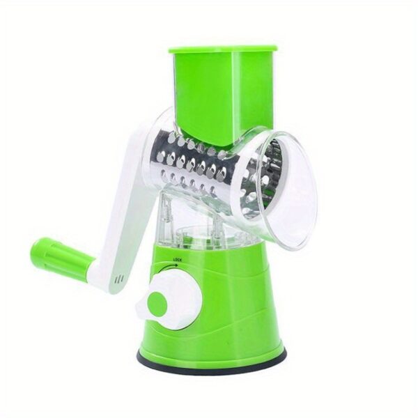 1 Set; 4in1; Vegetable Slicer; Multifunctional Fruit Slicer; Manual Food Grater; Rotary Cutter; Vegetable Grinders; Kitchen Stuff; Kitchen Gadgets - Image 3