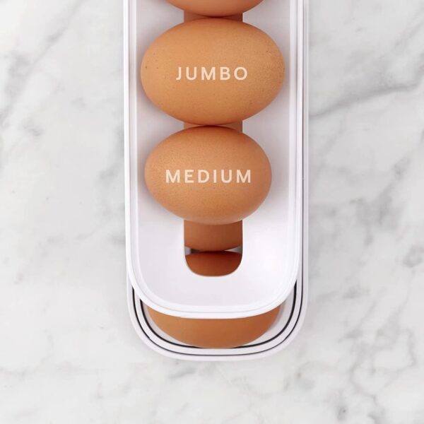 Refrigerator Egg Dispenser Home Kitchen Egg Organizer - Image 4