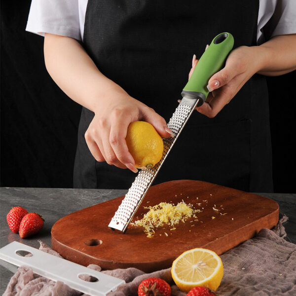 Stainless steel fruit cheese grater Chocolate lemon rind cheese crumb grater Grater kitchen tools - Image 2