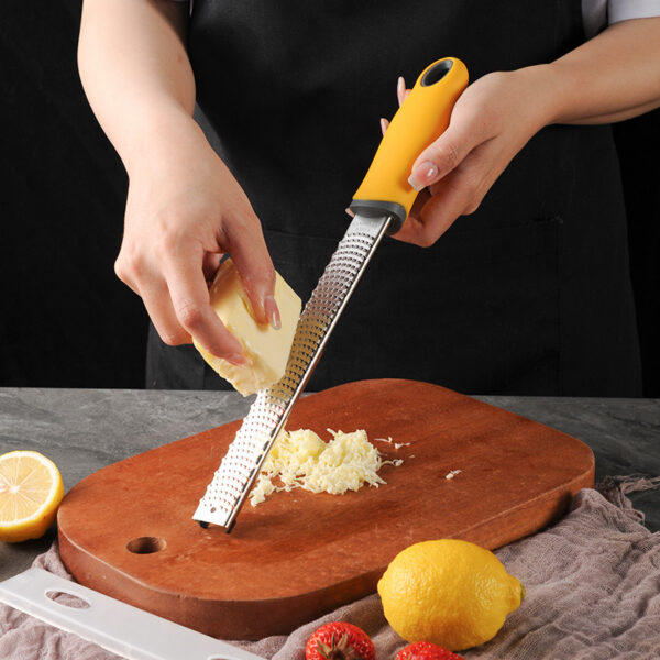 Stainless steel fruit cheese grater Chocolate lemon rind cheese crumb grater Grater kitchen tools - Image 3