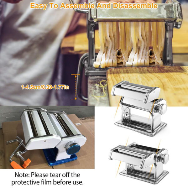 Pasta Maker Roller Machine Fettuccine Noodle Maker - Image 10