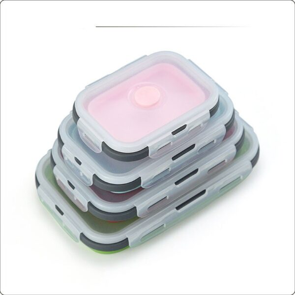 Reusable Pizza Storage Container with  Microwavable Serving Trays - Adjustable Pizza Slice Container to Organize & Save Space - BPA Free, Microwave, & Dishwasher Safe - Image 17