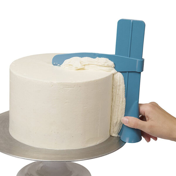 Cake Polisher Smoother Scraper, Cake Edge Smoother Icing Frosting Buttercream Decorating Fondant Scraper Baking Kitchen Polisher Tool - Image 10