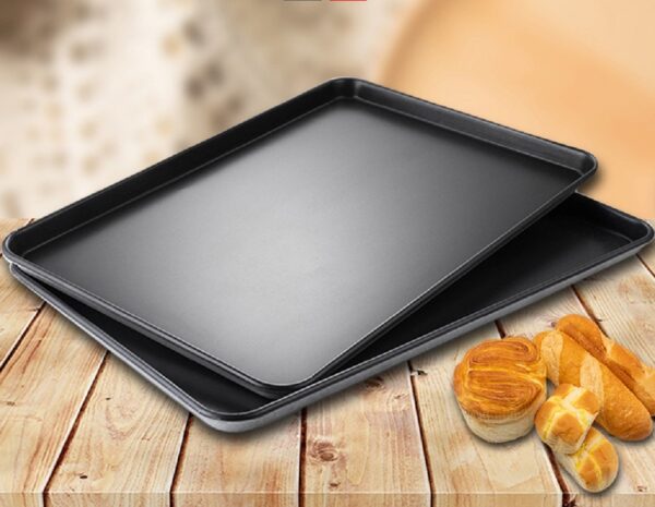 Non Stick Oven Tray Carbon Steel Baking Pan Baking Tray Cookies Pan Baking Tools - Image 3