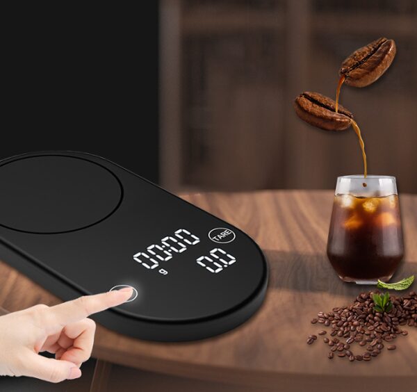 multifunction electronic scale.  0.3-2000g Kitchen baking scale quantity coffee timing scale - Image 8