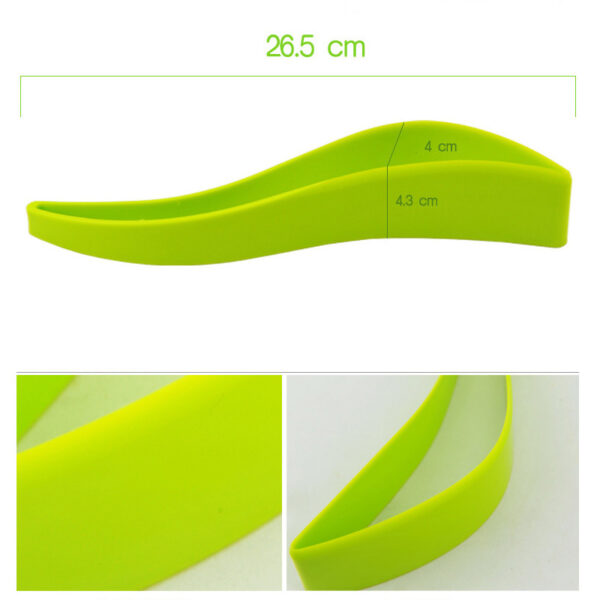 Cake Slicer Plastic Slicer Pie Slicer Pastry Server Cutter Cookie Fondant Dessert Cutting Tool Kitchen Home Gadget Tool for Party Wedding Birthday Gatherings Use - Image 5