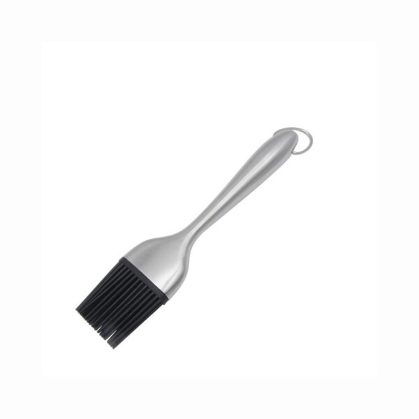 Basting Brush BBQ Pastry Silicone for Grilling Baking and Cooking Heat Resistant Stainless Steel Handle - 8 inches - Image 2