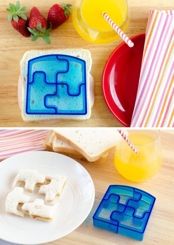 Sandwich Mold Cute Sandwich Cutters DIY Bread Crust Cutter for Kids Bento Lunch Box - Image 9