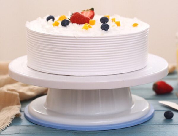 Rotating Platform Cake Stand Round Cake Turntable Stand DIY Kitchen Baking Tool Cake Icing Decorating Tool - Image 2