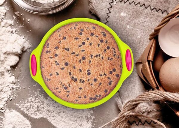 Silicone Mold 2 PC Food Grade Silicone Baking Pan Loaf Bread Pan and Round Cake Pan Non-Stick Pan Microwave Oven Dishwasher Safe - Image 5