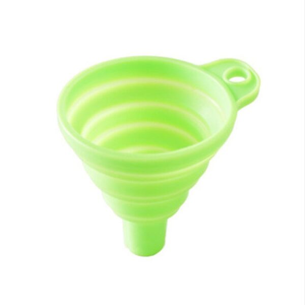 1pc Silicone Small Funnel;  Retractable Folding Funnel - Image 7