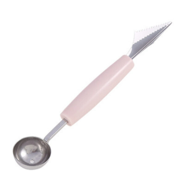 Steel Fruit Digger Cutting Watermelon Artifact Fruit Ball Digging Ball Ice Cream Round Spoon Fruit Cutting Carving Knife - Image 6