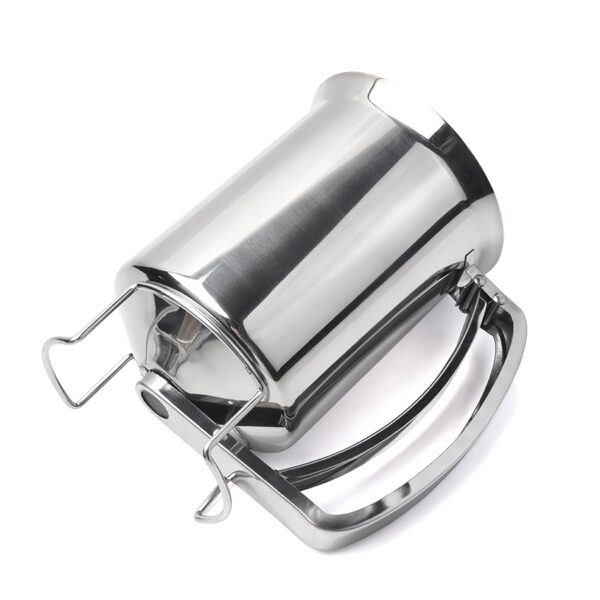 1pc Handheld Stainless Steel Batter Separator; Cupcake Batter Funnel; Batter Stirrer - Image 4