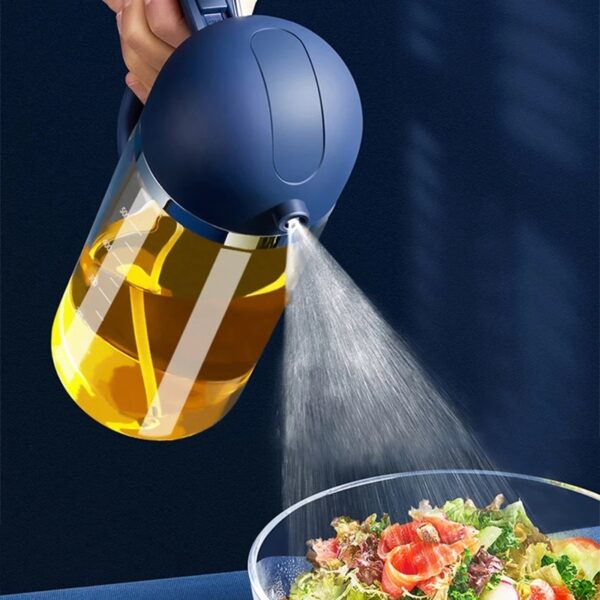 1pc 2-in-1 Oil Bottle Spray And Automatically Open Pour Olive Oil Gravy Boats Grill Sprayer Leak-proof Nozzle BBQ Kitchen Accessories - Image 6