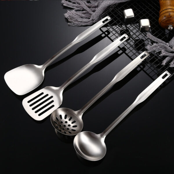 4pcs Stainless Steel Cooking Utensil Set - Image 2