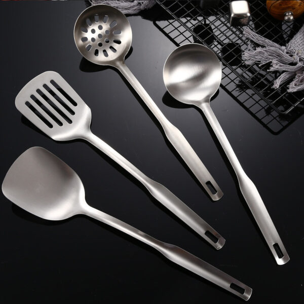 4pcs Stainless Steel Cooking Utensil Set - Image 3